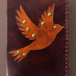 Bird Patch Leather Journal