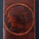 Dragon Patch Leather Journal