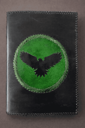 Eagle Patch Leather Journal