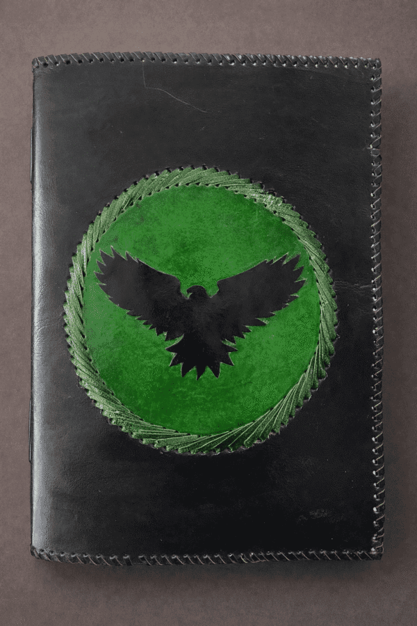 Eagle Patch Leather Journal