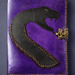 Snake Patch Leather Journal