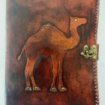 Camel Patch Leather Journal 2a