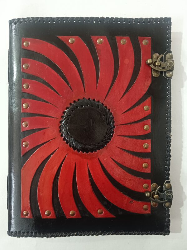 Sun Patch Leather Journal